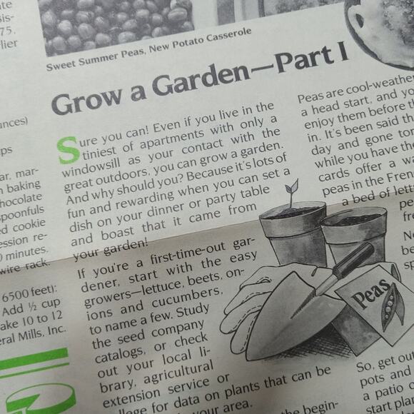 Bisquick Banners 1980's Granny Core Cooking Recipe Vintage Collection - Picture 7 of 7